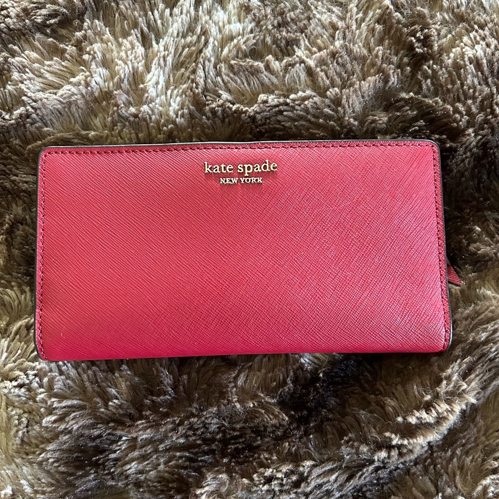 Kate Spade Cherry Red Wallet
